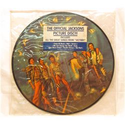 VINTAGE - THE JACKSONS "VICTORY" PICTURE DISC / RECORD