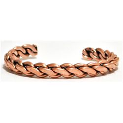 Navajo Copper Chain Link Cuff Bracelet