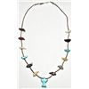 Image 1 : Navajo Multi-Stone Fetish Necklace