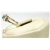 Image 3 : Zuni Turquoise Sterling Silver Women's Ring - Roland Quam