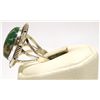 Image 3 : Navajo Broken Arrow Turquoise Sterling Silver Women's Ring - Eugene Belone