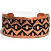 Image 1 : Navajo Copper Cuff Bracelet - Nora Bill