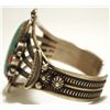 Image 3 : Old Pawn Navajo Multi-Stone Sterling Silver Cuff Bracelet - Darrell Cadman