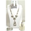 Navajo Sterling Silver 4-Piece Set - Clem Nalwood