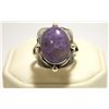 Navajo Charoite Sterling Silver Women's Ring - Mary Ann Spencer