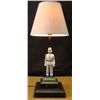 Image 1 : VINTAGE CONFEDERATE CIVIL WAR TABLE LAMP W/SOLDIER 16"