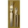 Image 2 : 2 PIECE NAZI FIELD EATING UTENSILS- FORK AND OPENER