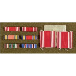 SIX WWII ERA RIBBON BARS