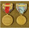 Image 2 : TWO WWII MEDALS- U.S. VICTORY AND GOOD CONDUCT