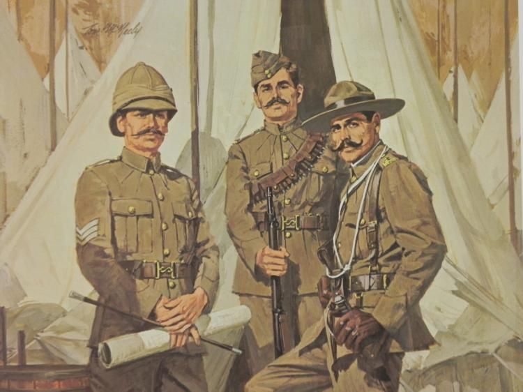 3 Tom McNeely Military Art Prints Canadian Armed Forces