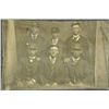 Image 1 : Antique Tintype Studio Photo Group 6 Uniformed Men RR?