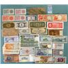Image 2 : Large Lot 35 Pc World Wide Paper Money 20 Dif Countries
