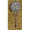Image 1 : NAZI DAF WORKERS STICKPIN W/SWASTIKA IN GEAR-ORIGINAL