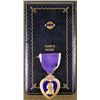 Image 2 : WWII U.S. CASED PURPLE HEART W/LAPEL BAR & CERTIFICATE