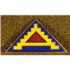 Image 1 : WWII 7TH ARMY ENAMEL PIN 1 1/2" WIDE