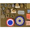 Image 2 : LOT OF WWII GI'S MEMENTOS-PATCHES, INSIGNIA MEMORIES