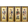 Image 1 : SET OF 4 FREDERICK ELMIGER REVOLUTIONARY WAR ART PIECES