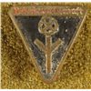 Image 1 : EARLY NAZI FRAUENSCHAFT MEMBERSHIP PIN RAISED INSIGNIA