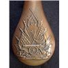 Image 2 : Powder Flask depicting Patritoic Military Scene
