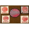 Image 2 : 5 VINTAGE CONTINENTAL AIRLINE PATCHES