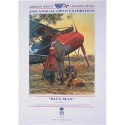 Blue Max Albatross DV Scout Aviation Art James Dietz