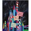 Image 1 : FUTURE WAY Signed LE Abstract Art Print Stan Solomon