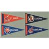 Image 2 : 1993 Complete MLB Set of Mini Pennants- AL and NL