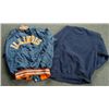 Image 2 : Lot 3 Big 10 ILLINOIS Illini Jacket Sweatshirt Visor