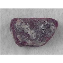 36.5ct Rough Ruby Purple Gemstone