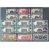 Image 1 : Nicaragua 15 Pcs Uncirculated Paper Currency 1960s-80s