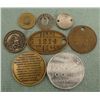 Image 2 : 1 Lot 8 Tokens & Medals Transit, Red Ryder, Bank