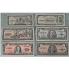Image 1 : 6 Diff Old Cuban Currency 1949-60 1, 5, 10, 100 Pesos
