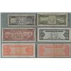 Image 2 : 6 Diff Old Cuban Currency 1949-60 1, 5, 10, 100 Pesos