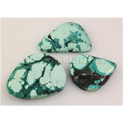 Natural Turquoise 214.23ctw Loose Gemstone Lot of 5