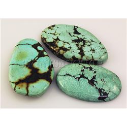 Natural Turquoise 216.10ctw Loose Gemstone Lot of 4