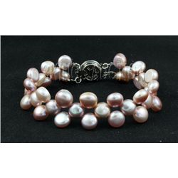 93.40CTW 7" LAVENDER SIOPAO BRACELET METAL LOCK PHILIPP