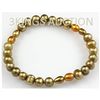 Image 2 : 84.10ctw Natural Rice Freshwater Pearls Bracelet