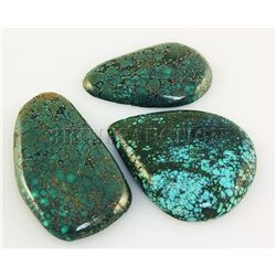 Natural Turquoise 189.12ctw Loose Gemstone 3pc Big Size