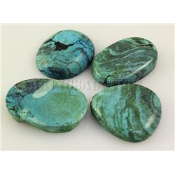 Natural Turquoise 212.93ctw Loose Gemstone 3pc Big Size