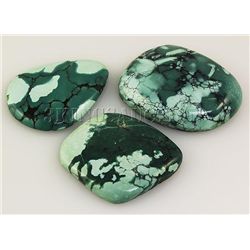 Natural Turquoise 141.60ctw Loose Gemstone 3pc Big Size