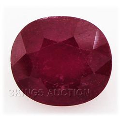 6.08ctw African Ruby Loose Gemstone