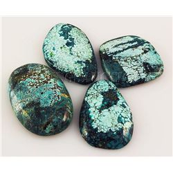 Natural Turquoise 183.17ctw Loose Gemstone 3pc Big Size