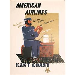 Poster: American Airlines / Kauffer (2)