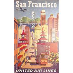 Poster: United Air Lines San Francisco