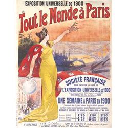 World's Fair Poster Paris 1900 !