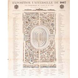 World's Fair Poster Paris 1867! Rare!