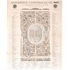 Image 1 : World's Fair Poster Paris 1867! Rare!