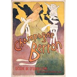 Poster: Champagne Berton