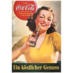 Pre-War Coca Cola Poster