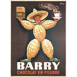 French Poster: Chocolate en poudre